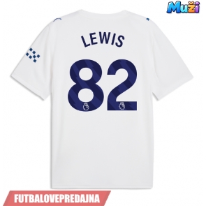 Lacne Muži Futbalové dres Manchester City Rico Lewis #82 2026-27 Krátky Rukáv - Tretina